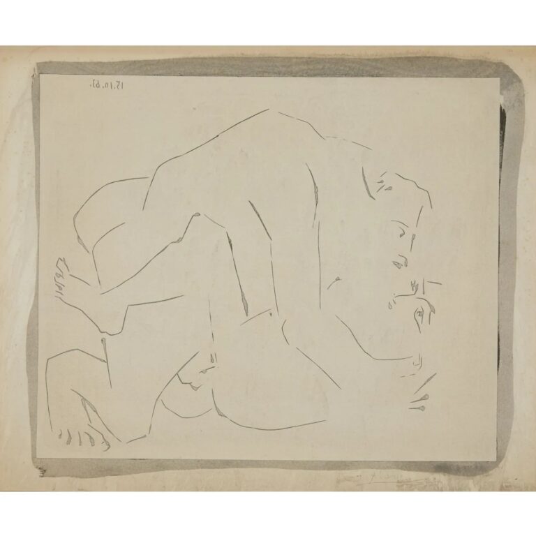 L'Étreinte II., Picasso